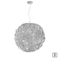 HÄNGELEUCHTE 75/75/300 cm  - Design, Metall (75/75/300cm) - Paul Neuhaus