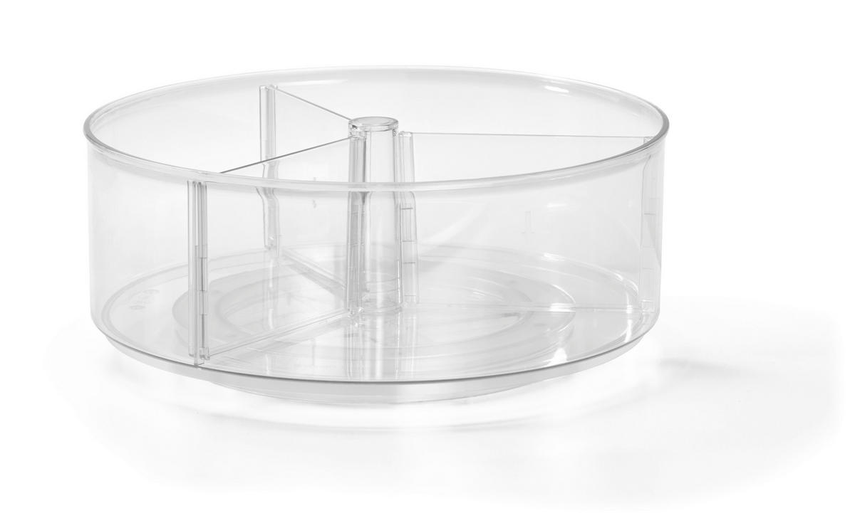 OKRETNI PLADANJ       29/11,5 cm       - prozirno, Basics, plastika (29/11,5cm) - Homeware Profession.