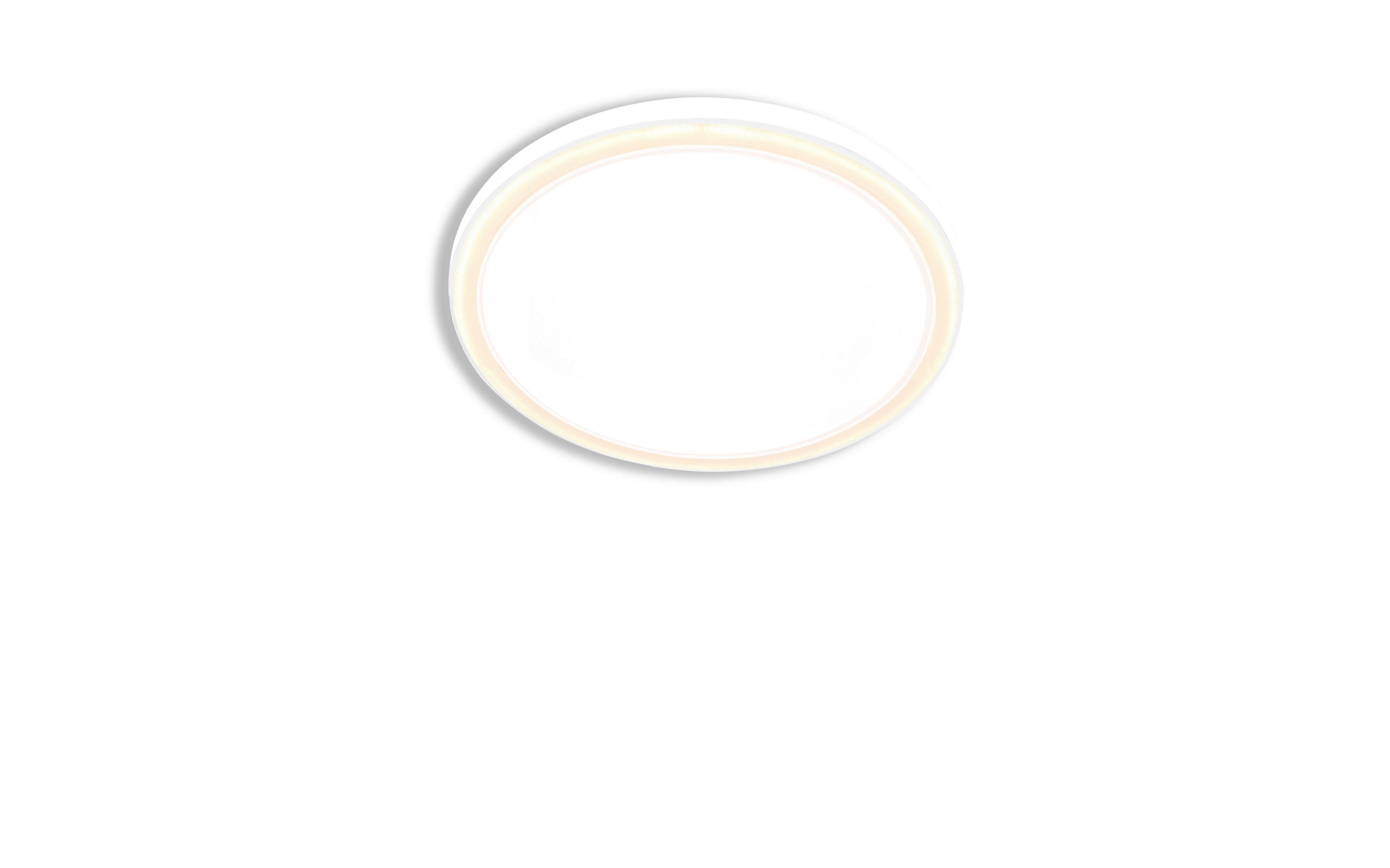 LED-DECKENLEUCHTE 48/4 cm   - Weiß, KONVENTIONELL, Metall (48/4cm) - BOPP