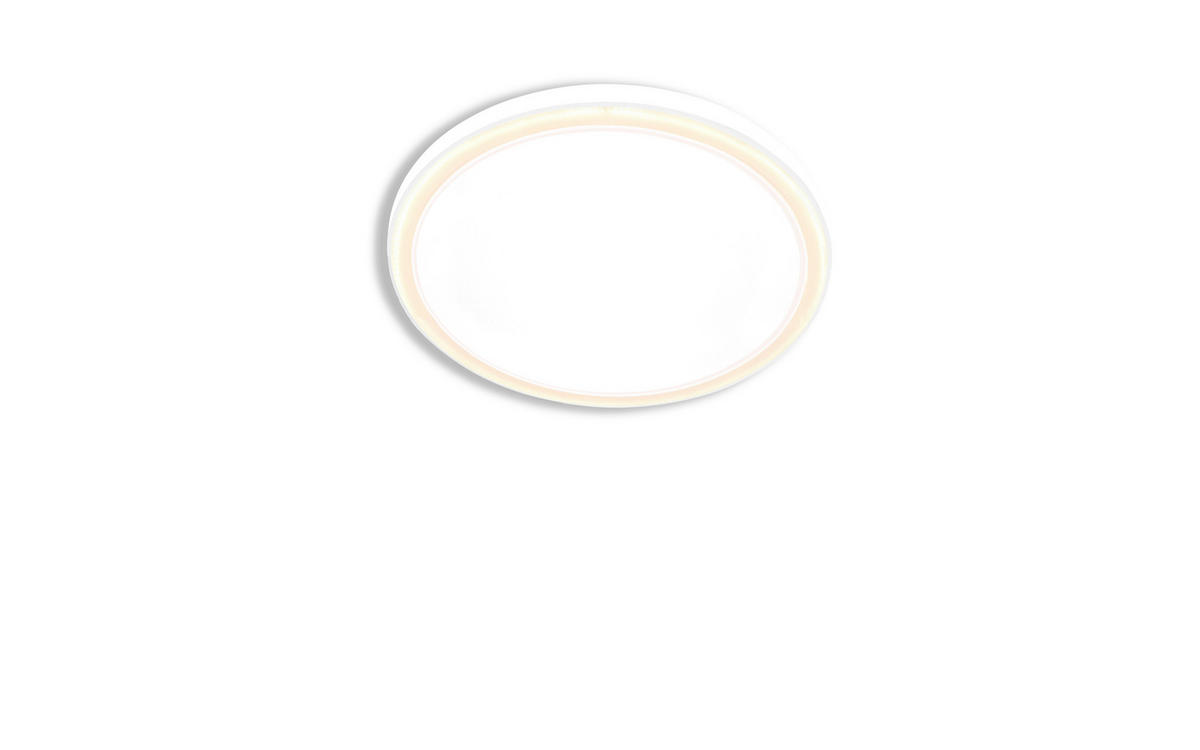 LED-DECKENLEUCHTE 48/4 cm   - Weiß, KONVENTIONELL, Metall (48/4cm) - BOPP