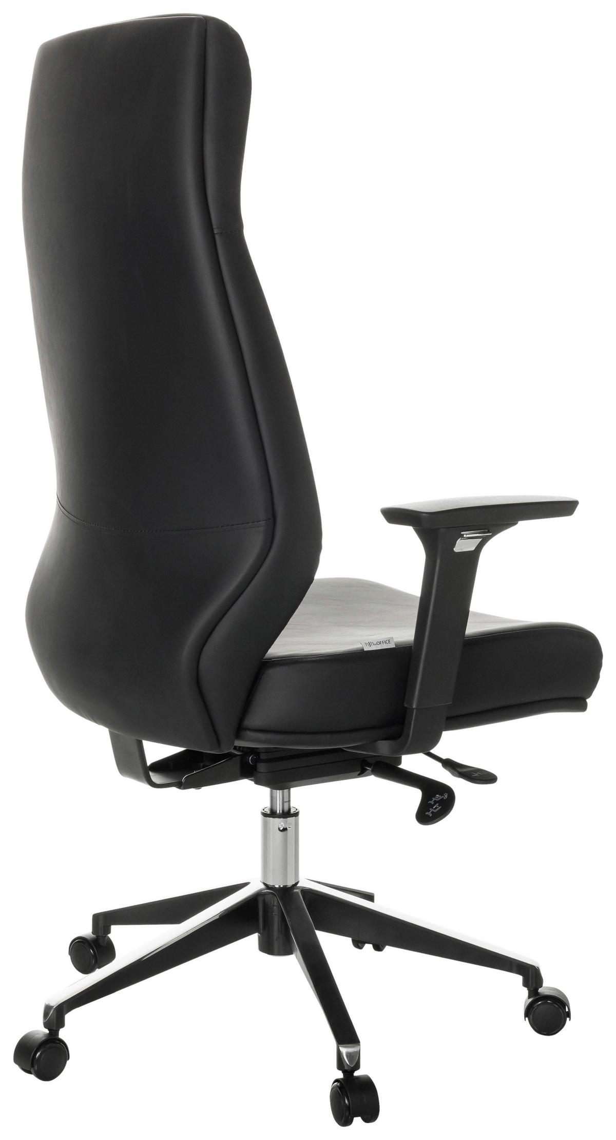 KANCELÁŘSKÉ KŘESLO, černá - černá, Basics, kov/plast (68/123-130/68cm) - MID.YOU