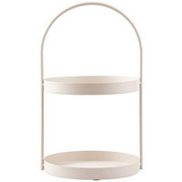 ETAGERE  - Beige, Basics, Metall (26/26/44cm) - Boltze Home