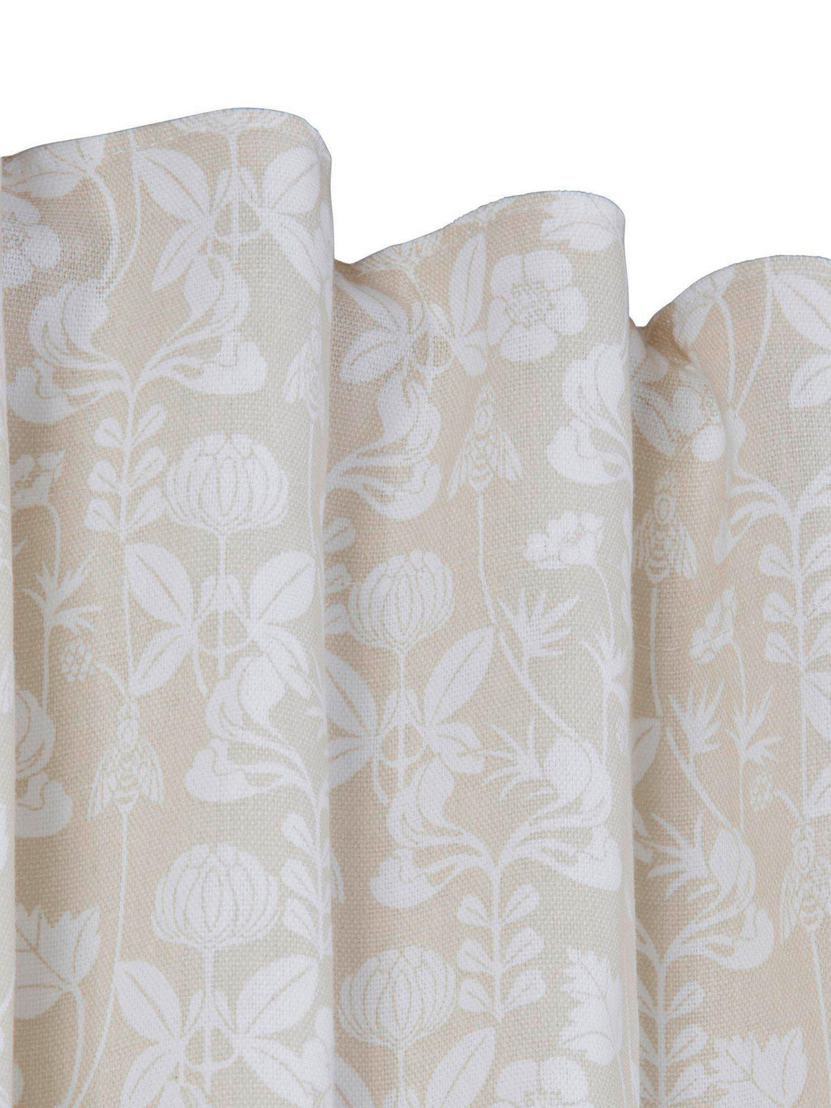 FERTIGVORHANG  - Ecru, Design, Textil (140/280cm) - Svanefors