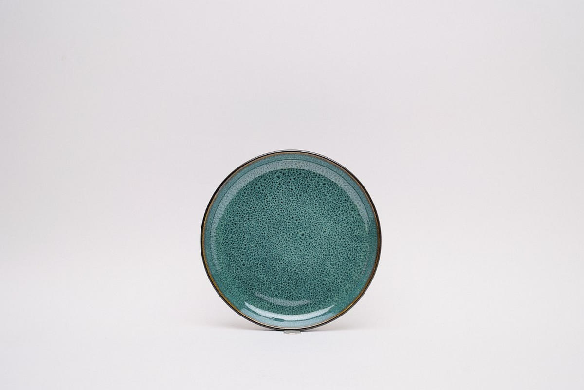 KOMPLETT SERVIS Faro Grün 16 delar  - grön, Design, keramik - Novel