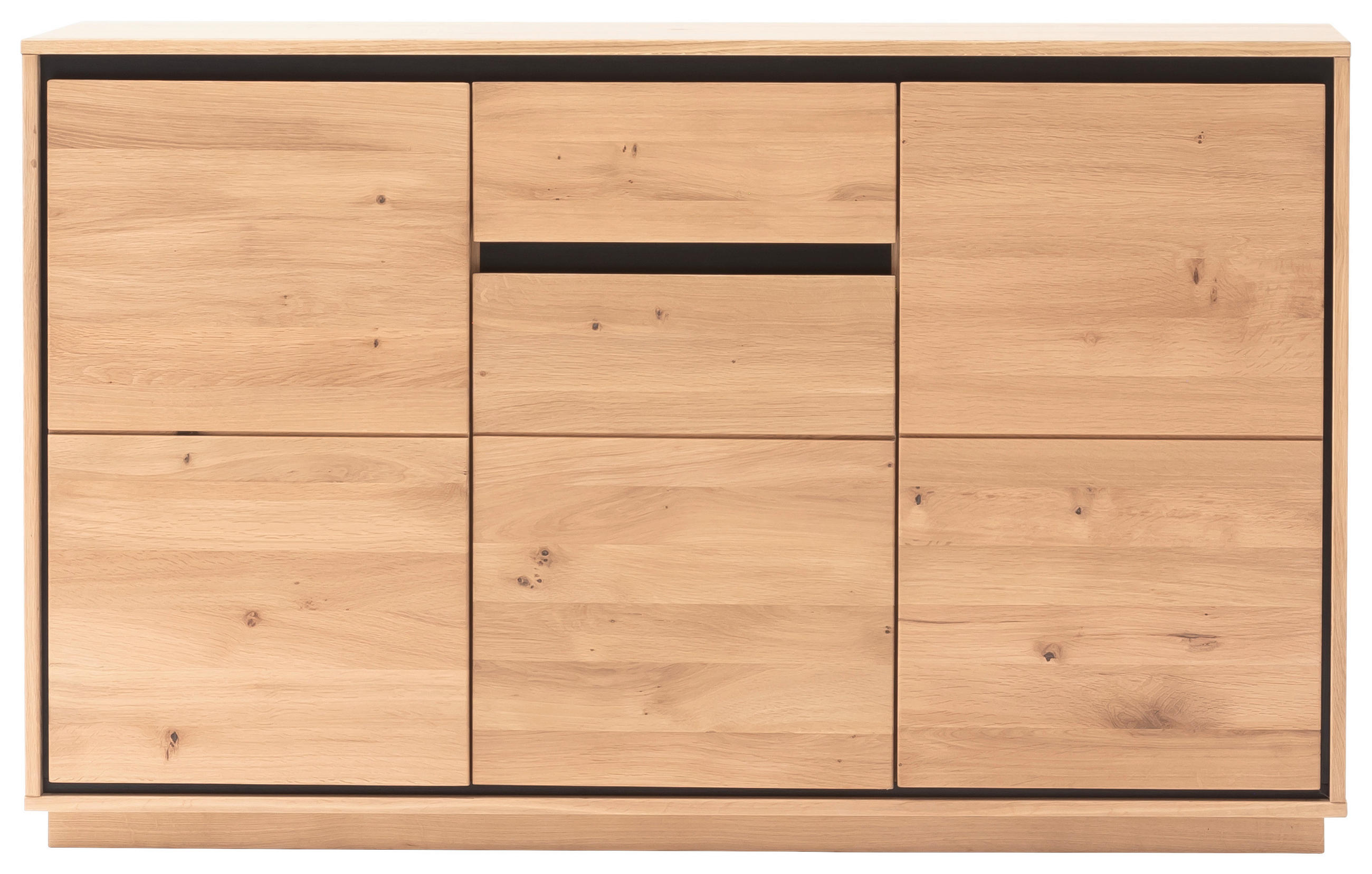 SIDEBOARD  in 132/82/40 cm  - Eiche Bianco, Natur, Holz/Holzwerkstoff (132/82/40cm)