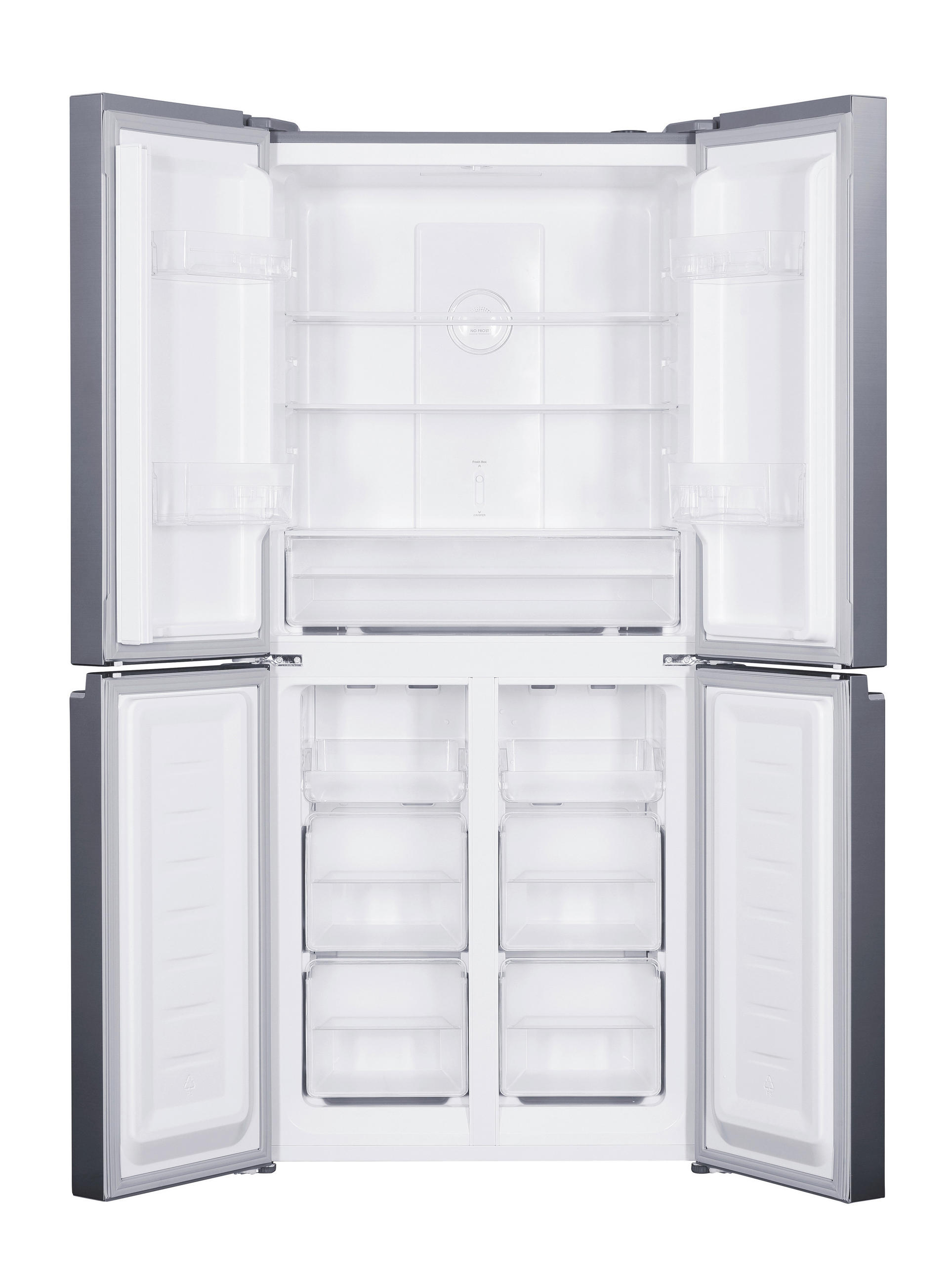 MULTI-DOOR W-CD 362 NFD E IX  - Silberfarben, KONVENTIONELL, Kunststoff/Metall (79/180/62cm) - PKM