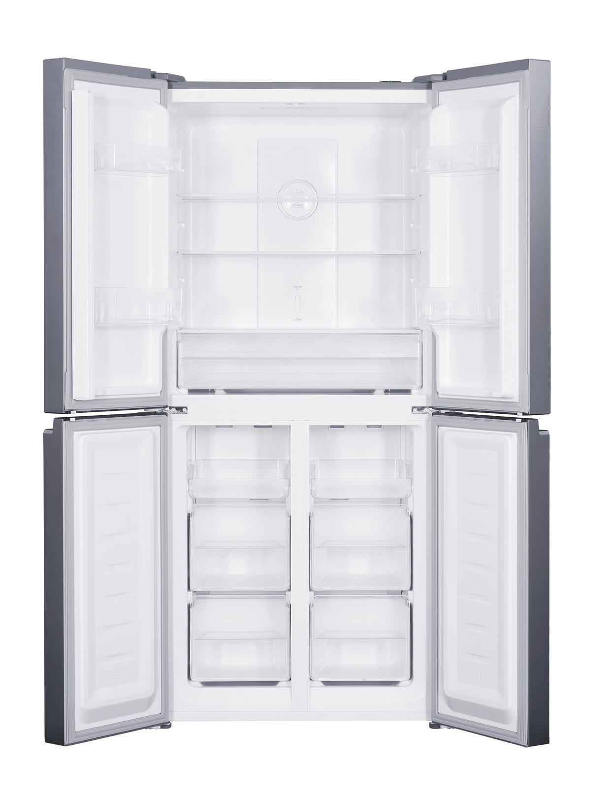 MULTI-DOOR W-CD 362 NFD E IX  - Silberfarben, Konventionell, Kunststoff/Metall (79/180/62cm) - Wolkenstein