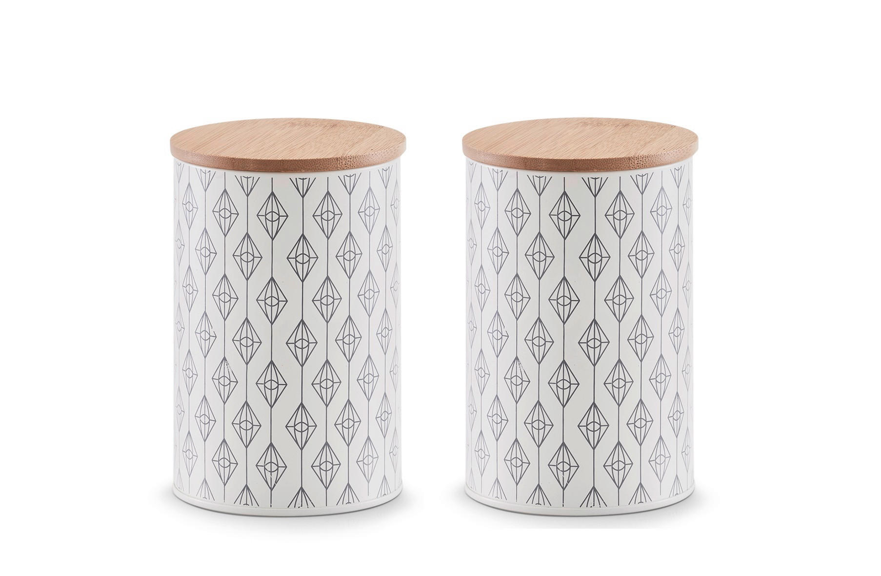 VORRATSDOSENSET  - Grau, Basics, Metall (25,5/25,5/15cm) - Zeller Present