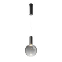 PENDELLEUCHTE 20/350 cm    - Schwarz, Design, Metall (20/350cm) - MAYTONI