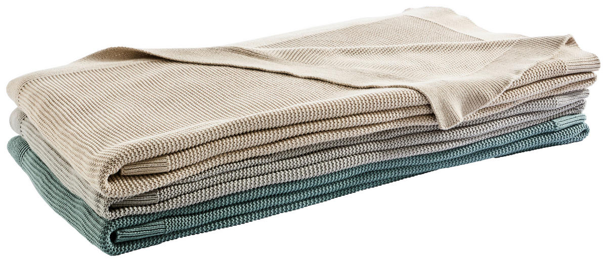 WOHNDECKE BEJA 150/200 cm  - Sandfarben, Basics, Textil (150/200cm) - Dieter Knoll