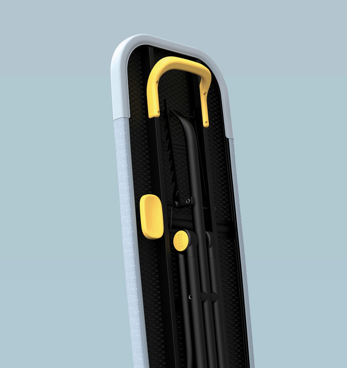 LIKALNA DESKA - siva, Basics, tekstil (38/130/8,5cm) - Joseph Joseph