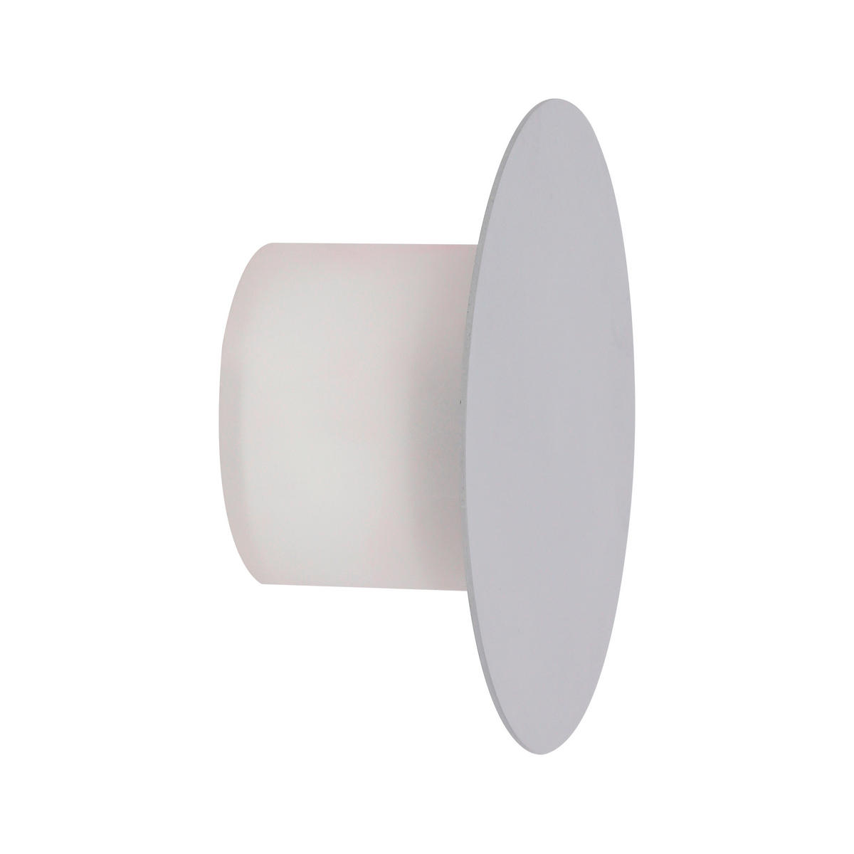 WANDLEUCHTE 15 cm  - Grau, Design, Metall (15cm)