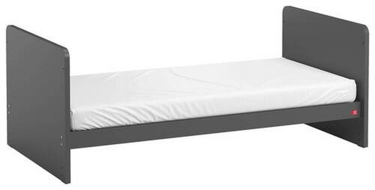 GITTERBETT Leaf 70/140 cm  - Graphitfarben, MODERN, Holz/Holzwerkstoff (70/140cm) - MID.YOU
