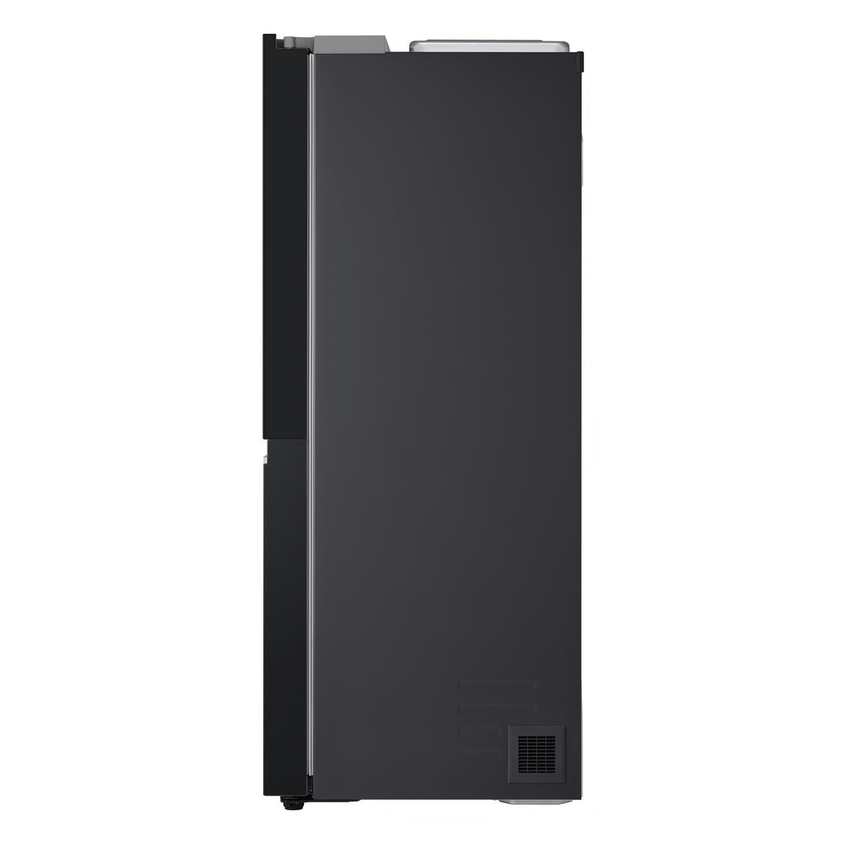 SIDE-BY-SIDE 91,3/179/73,5 cm GSGV81EPLL  - Schwarz, Basics, Metall (91,3/179/73,5cm) - LG