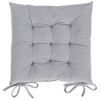 SITZKISSEN  40/40 cm   - Silberfarben, Basics, Textil (40/40cm) - X-Mas