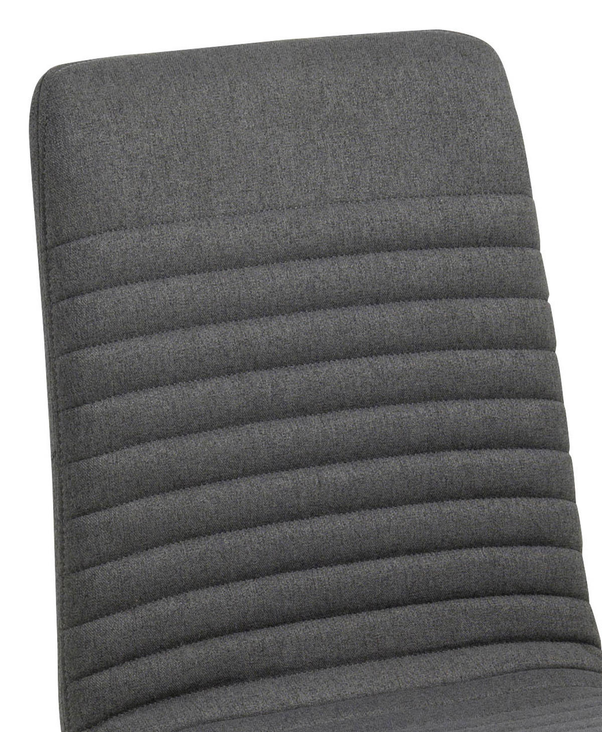 STUHL Webstoff Anthrazit, Eichefarben  - Eichefarben/Anthrazit, LIFESTYLE, Holz/Textil (42/90/43cm) - Livetastic