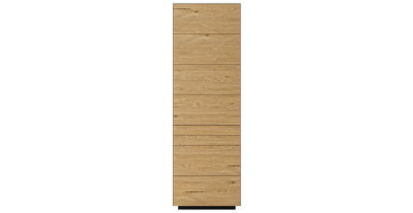 GARDEROBENSCHRANK 64/198/36 cm  - Wildeiche/Anthrazit, Natur, Holz/Holzwerkstoff (64/198/36cm) - Dieter Knoll