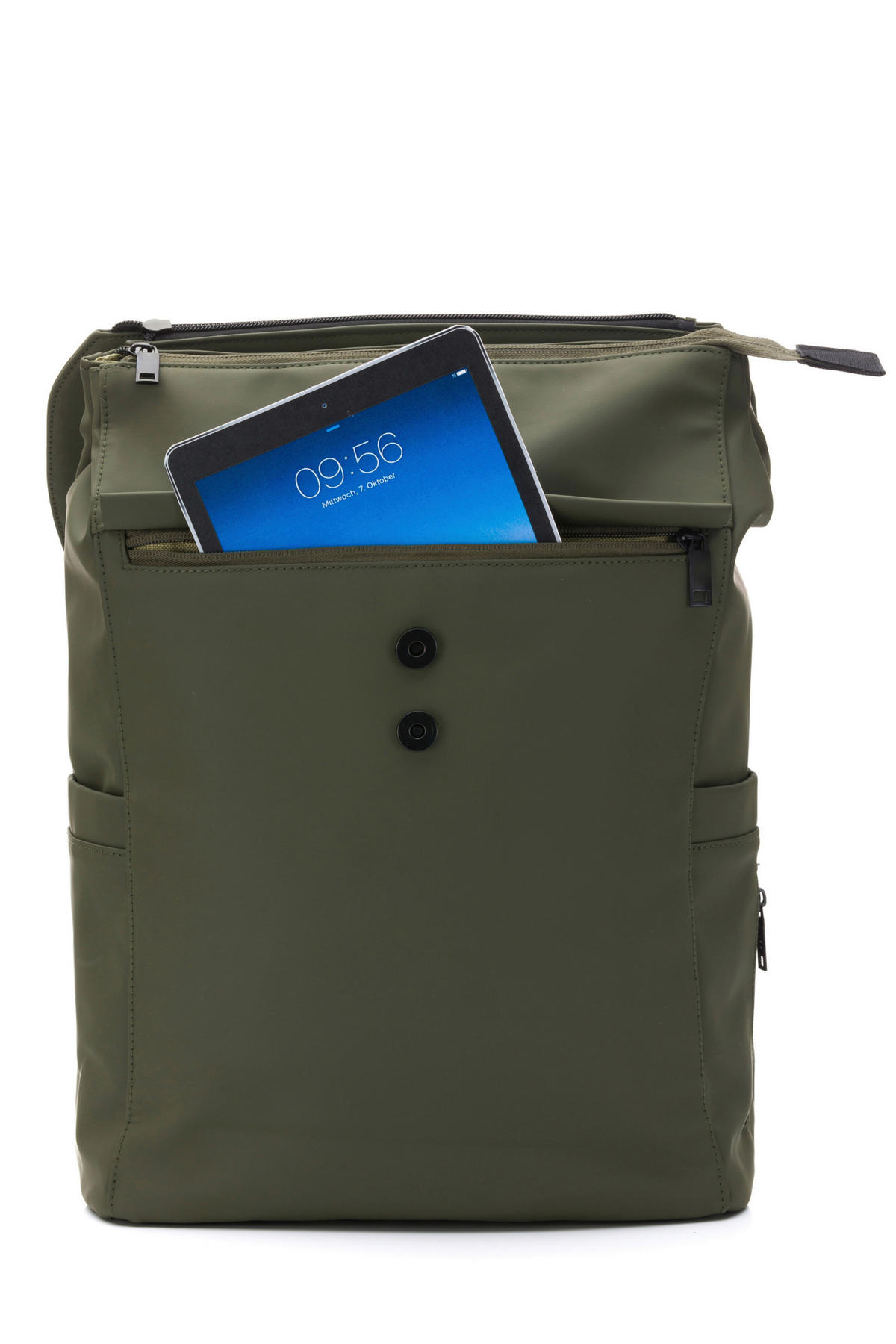 WICKELRUCKSACK - Grün, Basics, Textil - Jimmylee