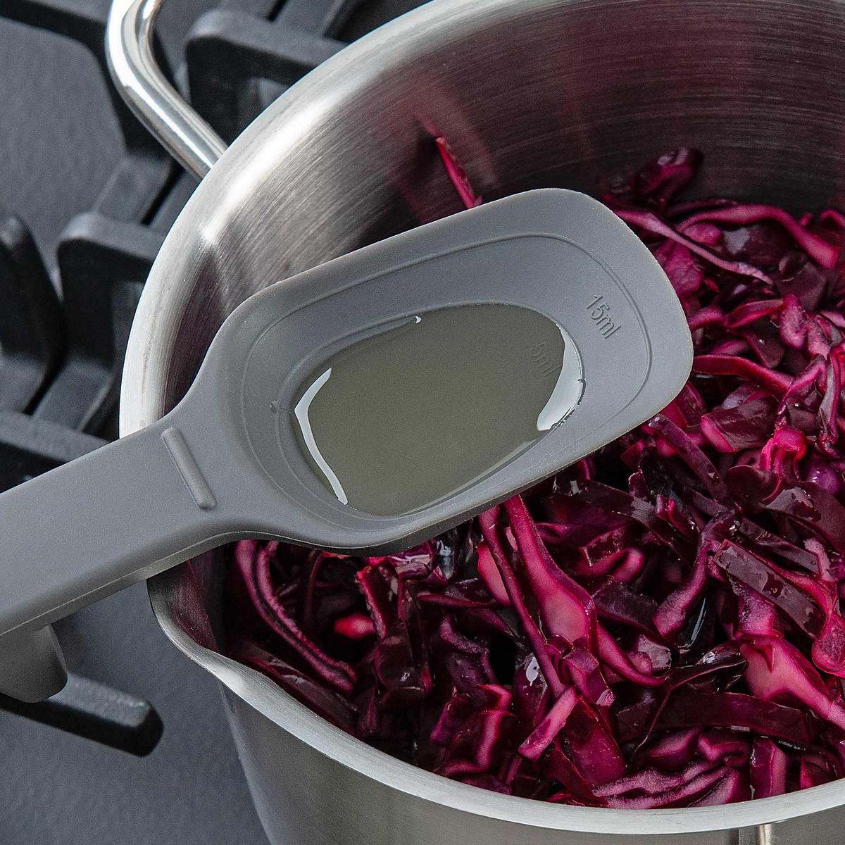 FLEXILÖFFEL Bonn  - Grau, Basics, Kunststoff (26,5cm) - Chefkoch+Fackelmann