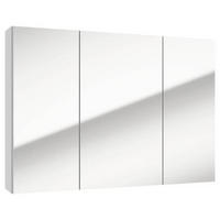 SPIEGELSCHRANK 85/60/15 cm  - Weiß, Basics, Glas/Holzwerkstoff (85/60/15cm) - MID.YOU