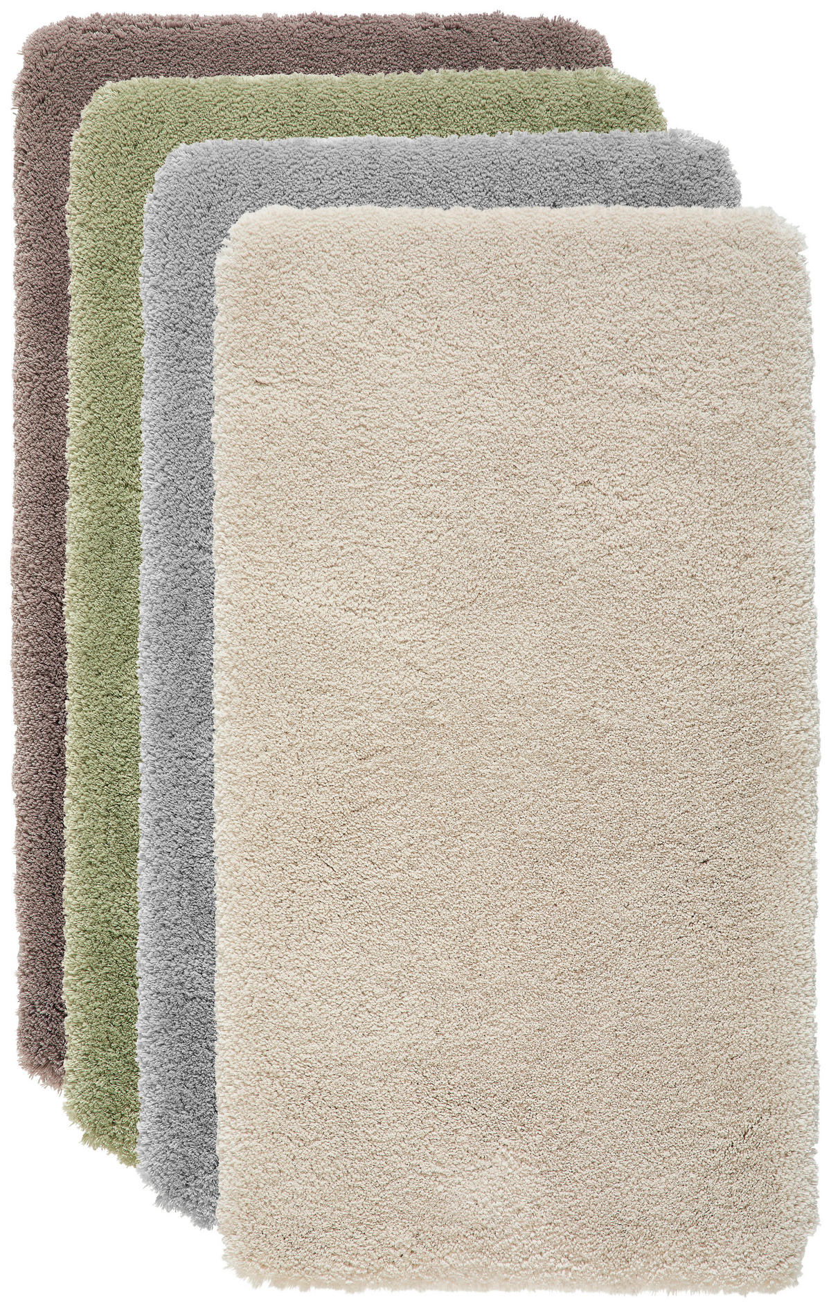 HOCHFLORTEPPICH 60/110 cm  in Beige  - Beige, KONVENTIONELL, Kunststoff/Textil (60/110cm) - Boxxx