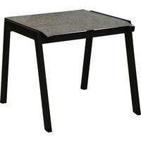STAPELHOCKER in Metall, Textil Grau, Schwarz  - Schwarz/Grau, Basics, Textil/Metall (51/45/53,50cm) - Stern