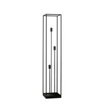 GOLVLAMPA 25/25/133 cm    - svart, Basics, metall (25/25/133cm) - Fischer & Honsel