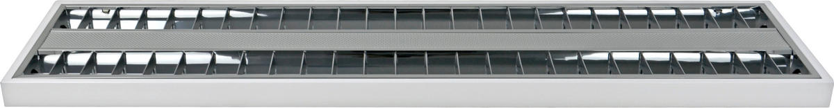 LED-DECKENLEUCHTE Nostal LED 124,5/31,2/4 cm  - Weiß, Basics, Metall (124,5/31,2/4cm)