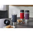COFFEE-TO-GO-BECHER - Schwarz, Basics, Kunststoff/Metall (0.36l) - EMSA