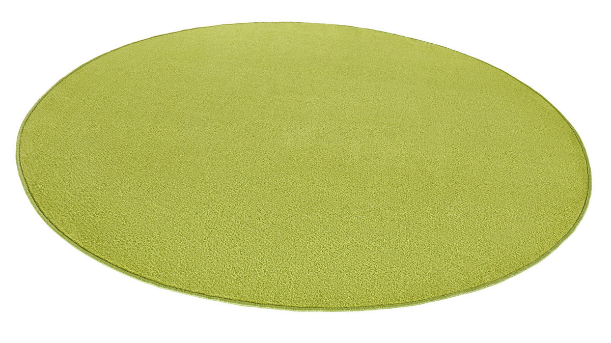 FLACHWEBETEPPICH 200 cm Fancy Hellgrün  - Hellgrün, Basics, Kunststoff (200cm)