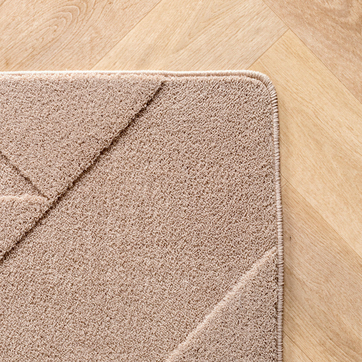 FLACHWEBETEPPICH 80/150 cm Pompei Beige  - Beige, KONVENTIONELL, Textil (80/150cm) - Novel