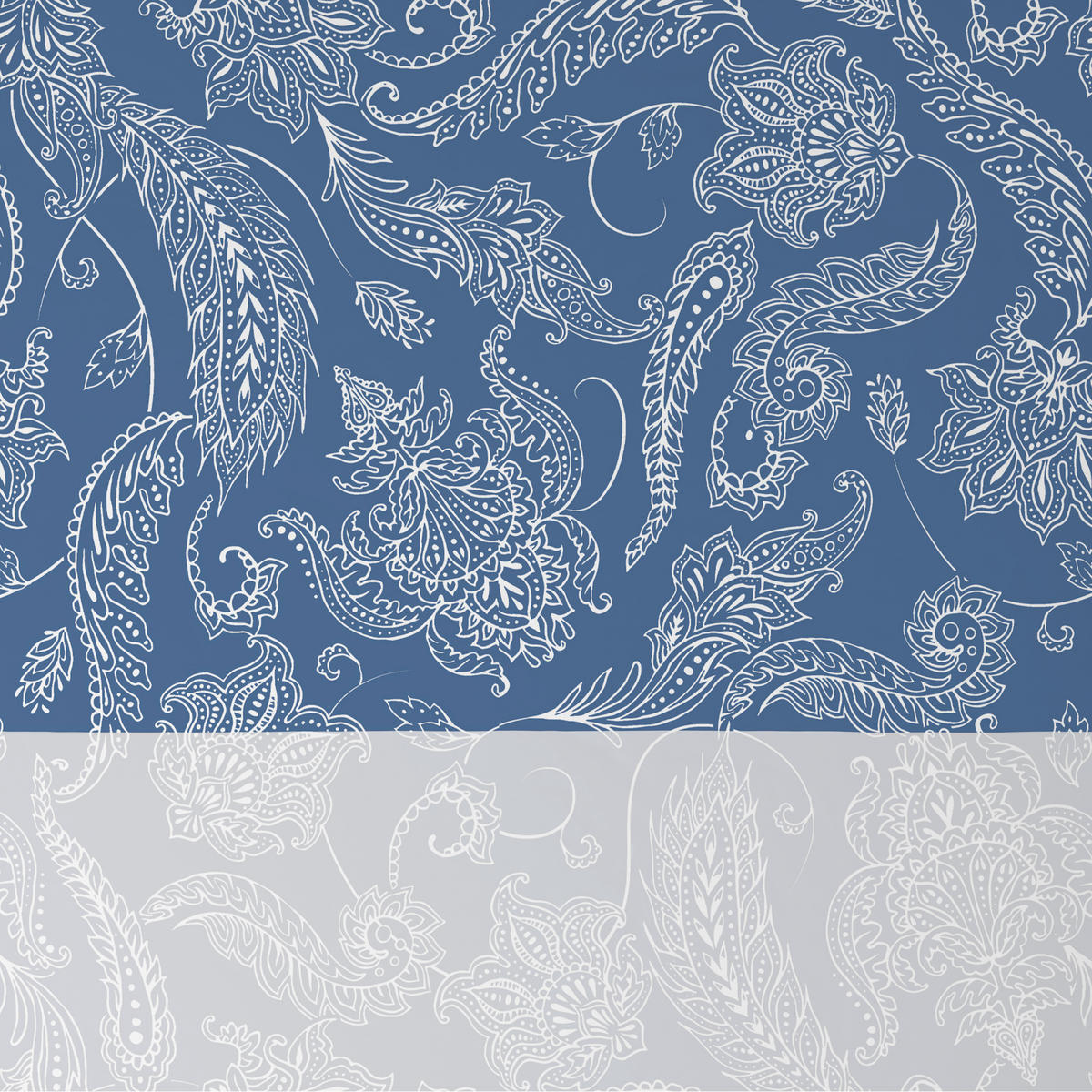 BETTWÄSCHE Satin 140/200 cm  - Blau, Textil (140/200cm) - Novel