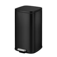 ABFALLEIMER London 6 L  - Anthrazit/Schwarz, Basics, Kunststoff (20,5/26,7/29cm) - Fackelmann