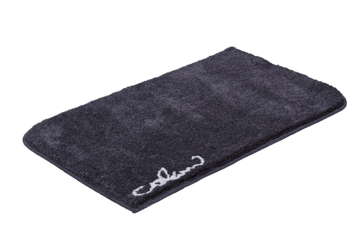 KOBEREC DO KOUPELNY, 80/140 cm - antracitová, Basics, textil/plast (80/140cm) - Grund