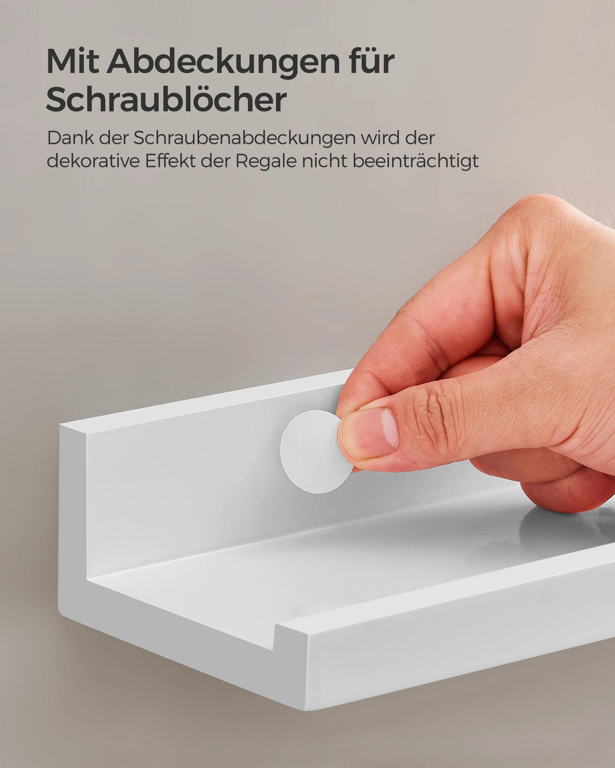 WANDBOARDSET 3-teilig Weiß  - Weiß, Trend, Holzwerkstoff (38/5/10cm) - Boxxx