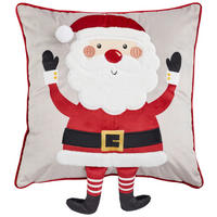 PREVLEKA ZA BLAZINO  CLAUSE  48/48 cm       večbarvno  - večbarvno, Konvencionalno, tekstil (48/48cm) - X-Mas