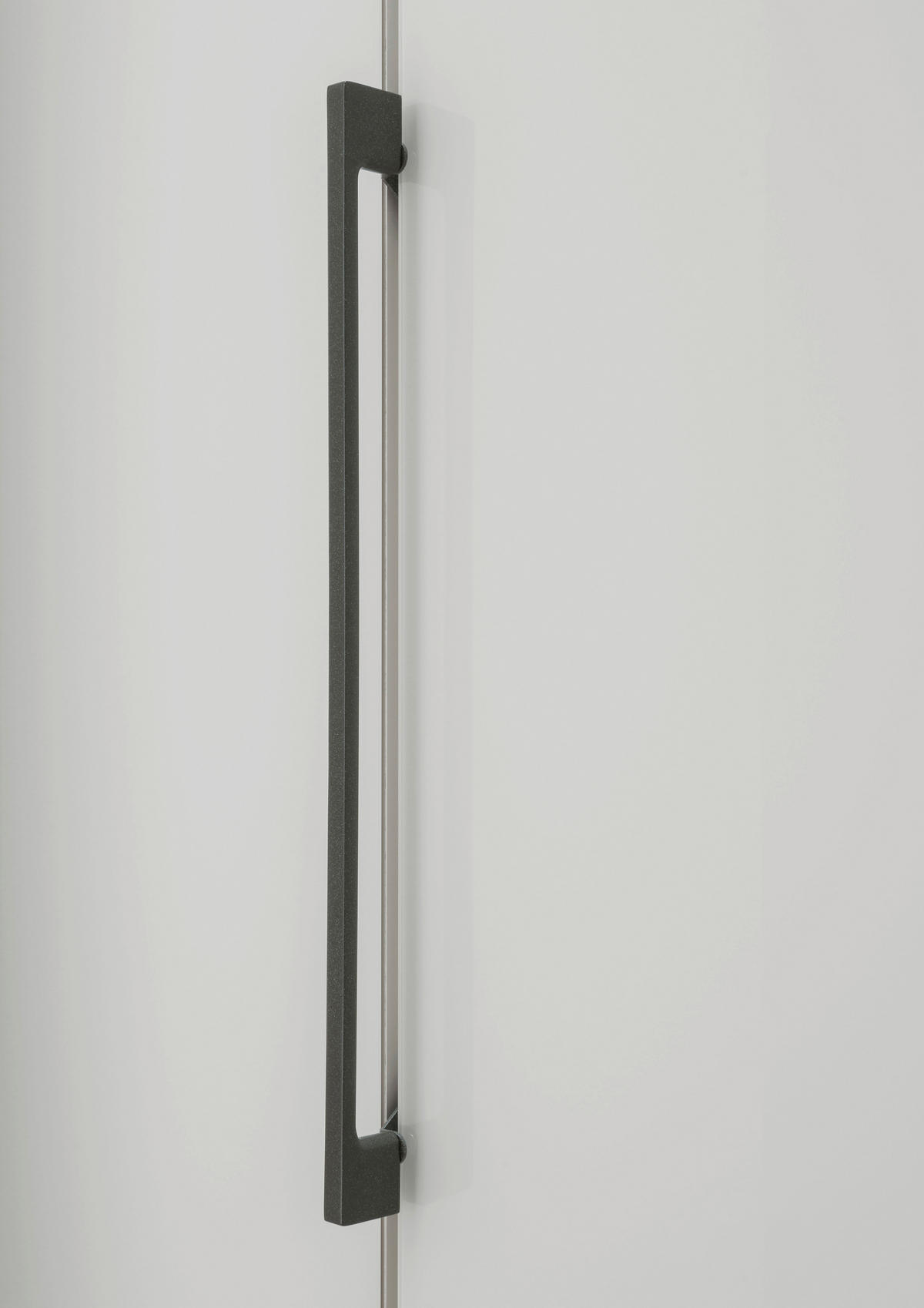 KLEIDERSCHRANK  in Anthrazit, Eichefarben  - Schieferfarben/Eichefarben, Design, Glas/Holzwerkstoff (300/216/58cm) - Dieter Knoll
