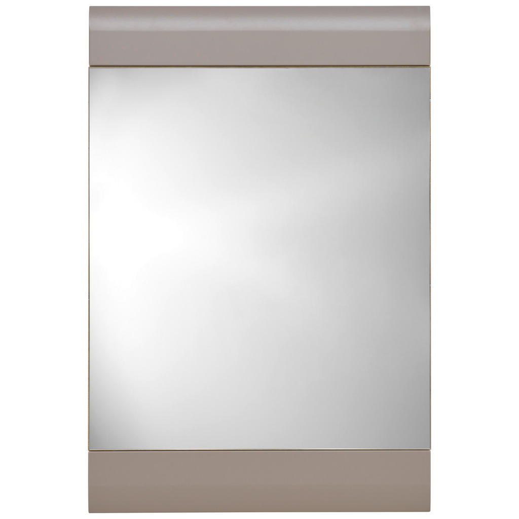 Garderobenspiegel Auris Bxh: 60x90 Cm Teilverrahmt Grau