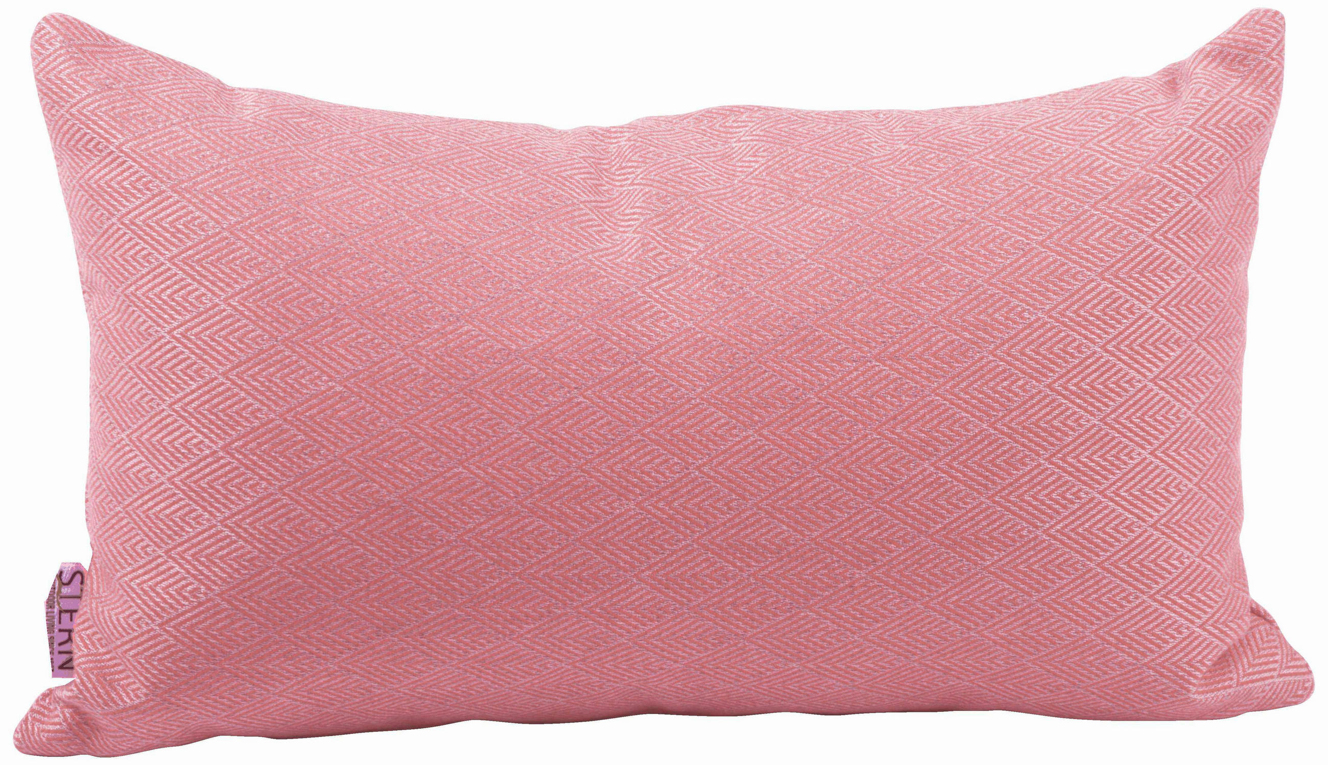 OUTDOOR-KISSEN Raute  - Pink, Basics, Textil (35/55cm) - Stern