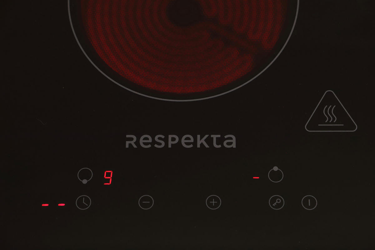 HÄLL KM9130T-28  - svart, Trend, glas (29/5/52cm) - Respekta