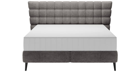 BOXSPRINGBETT 180/200 cm in Braun - Schwarz/Braun, Design, Holz/Holzwerkstoff (180/200cm) - Esposa