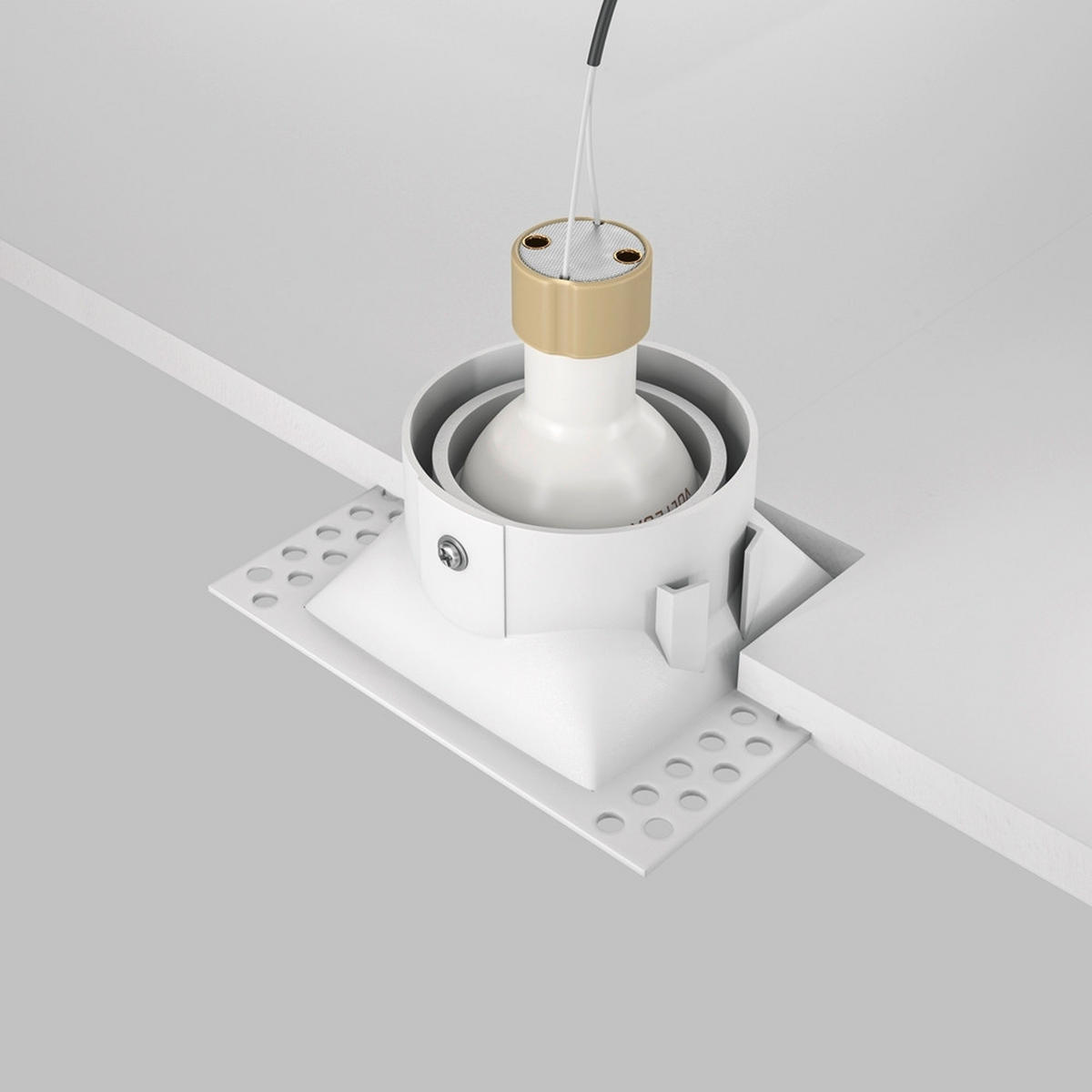 DECKENLEUCHTE    11,2/9/4,2 cm  - Weiss, Modern, Metall (11,2/9/4,2cm) - MAYTONI