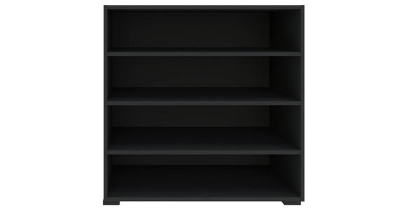 REGAL  91/90/40 cm Anthrazit  - Anthrazit/Schwarz, KONVENTIONELL, Holzwerkstoff/Kunststoff (91/90/40cm) - Hom`in