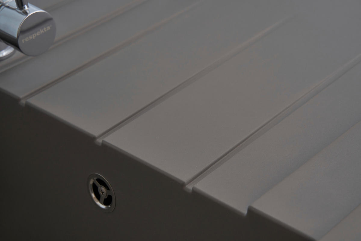 DISKHO 1712HOUSTON80X50G  - grå, Trend, glas/plast (80/21/50cm) - Respekta