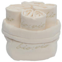 SEIFTUCHSET 30/30 cm Bonita Weiß 4-teilig  - Weiß, KONVENTIONELL, Textil (30/30cm) - Bio:Vio