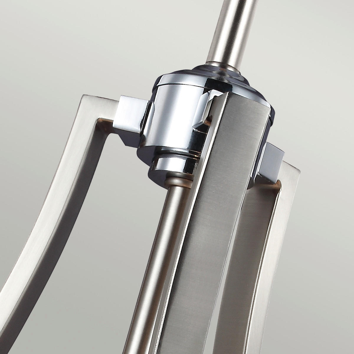 HÄNGELEUCHTE Elstead Prospect 46.8 /51.4 cm   - Chromfarben/Nickelfarben, KONVENTIONELL, Glas/Metall (46.8 /51.4cm) - Elstead Lighting