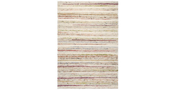 HANDWEBTEPPICH 60/110 cm Melk Naturfarben  - Naturfarben, Natur, Textil (60/110cm) - Linea Natura