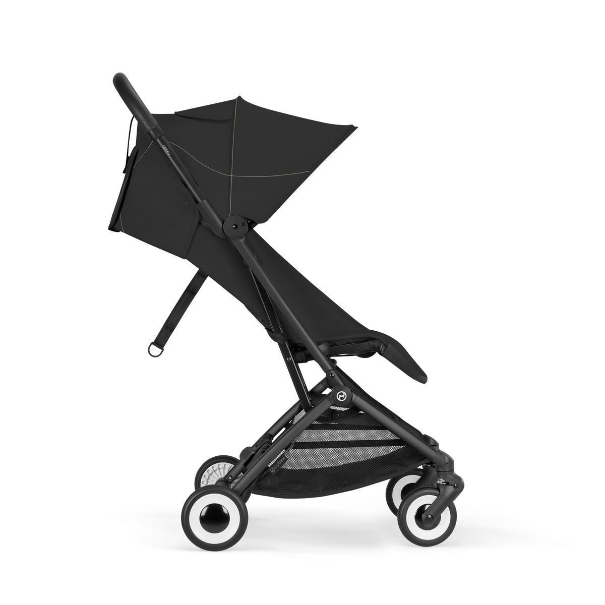 BUGGY ORFEO BLK  - Schwarz, Basics, Kunststoff/Textil (77/52/102cm) - cybex GOLD