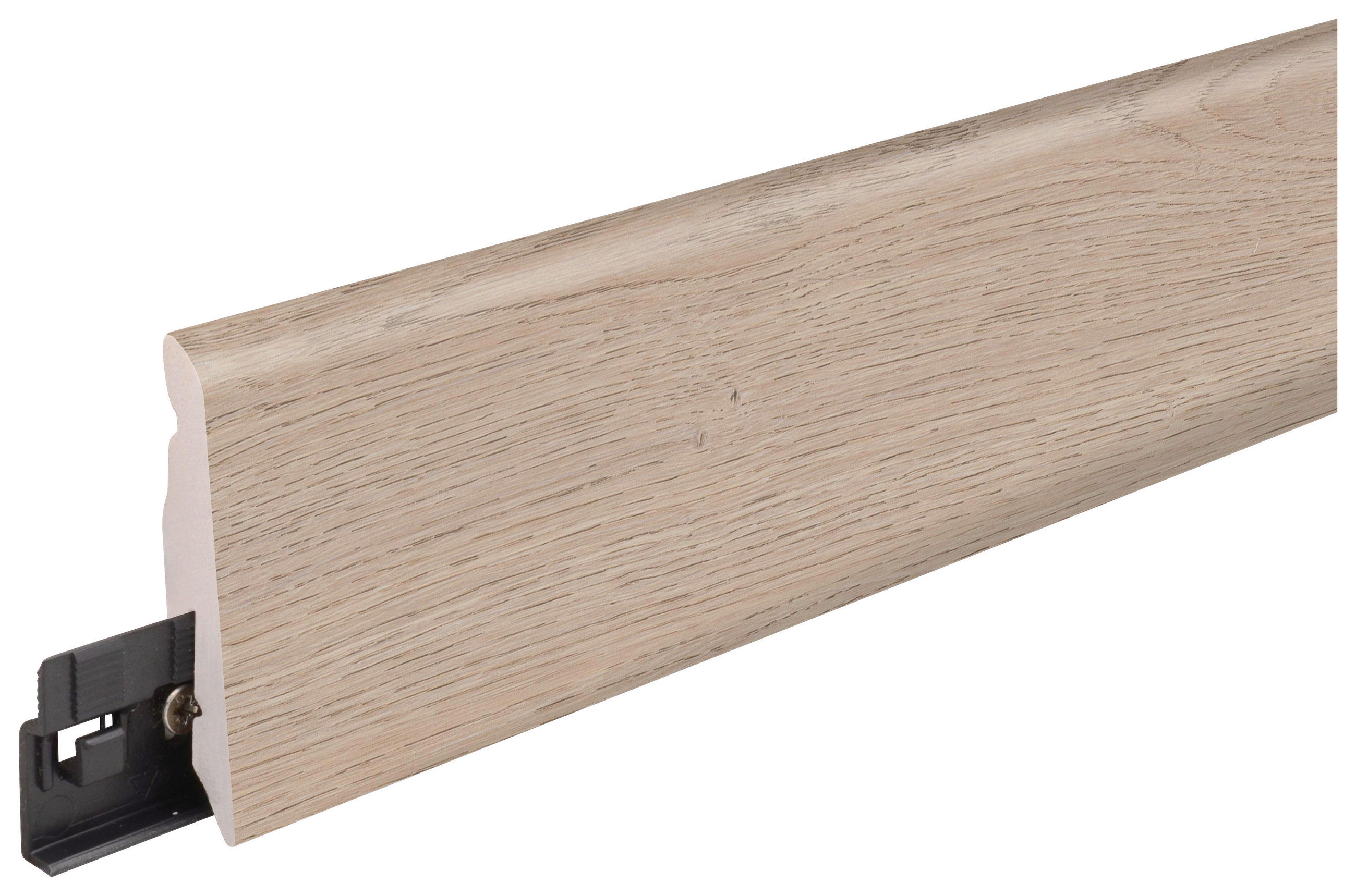 PODSTAVCOVÁ LIŠTA (za kus) hnědá - hnědá, Basics, plast (240/5.8/1.2cm)