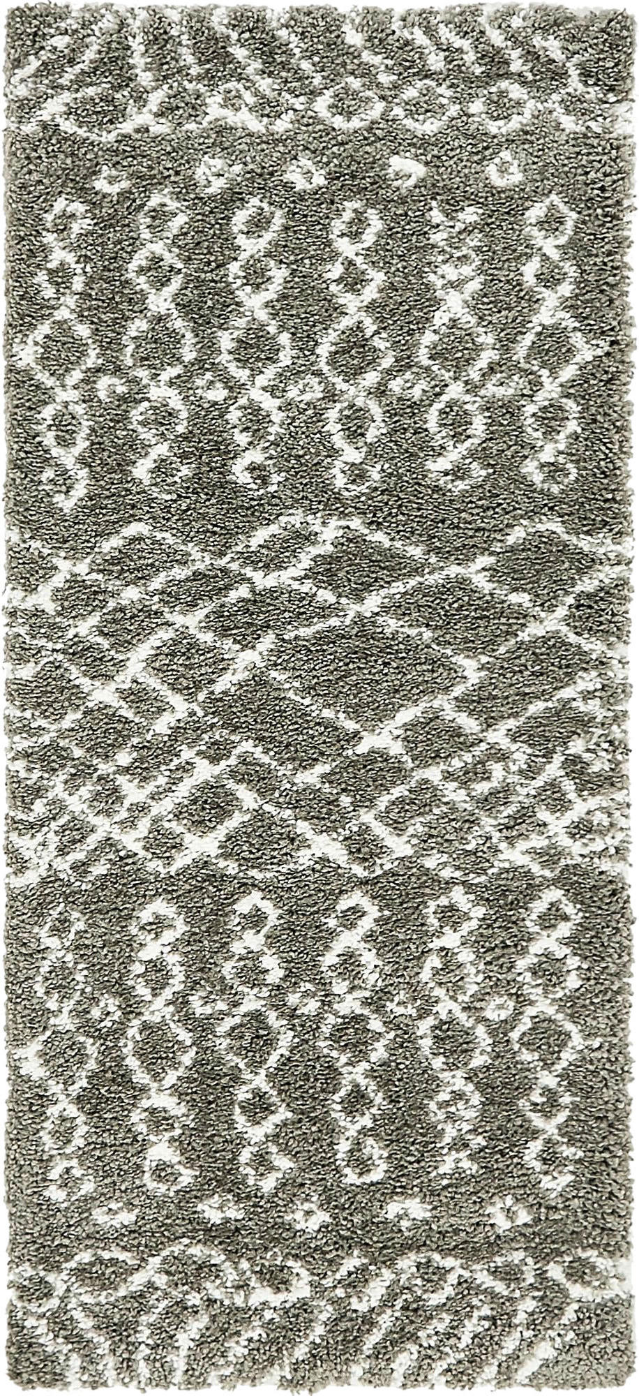 WEBTEPPICH 80/185 cm  - Grau, Basics, Textil (80/185cm)